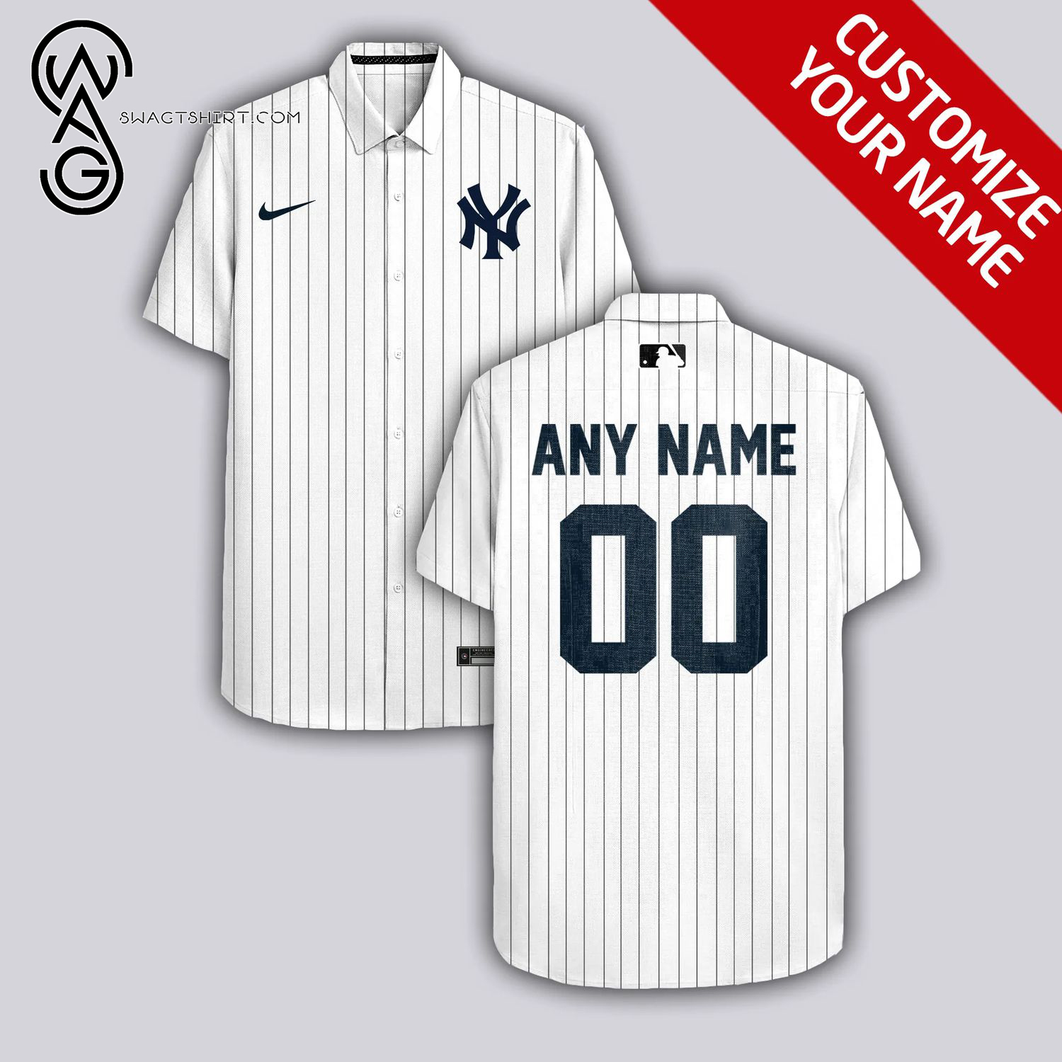 [Top Trending] New York Yankees Baseball Team Full Printing Personalized Hawaiian Shirt